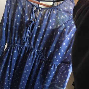 blue dress ONLY WORN TWICE